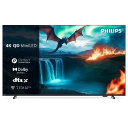 TV Philips QD MiniLED 55MLED820 55" 4K UHD Smart TV Titan OS Dolby Atmos