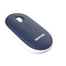 Ratón Pantone PT-MS001N1 Inalámbrico 1200 DPI Azul Blanco Recargable Silencioso