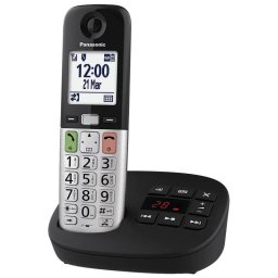 Teléfono Panasonic KX-TGU430 inalámbrico DECT altavoz bloqueo llamadas pantalla 2,4