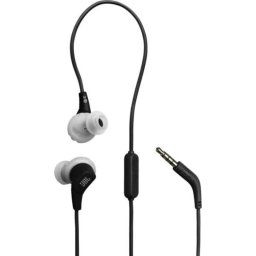 Auriculares JBL Endurance Run 3 con cable Jack 3,5 mm deportivos resistentes al agua y polvo negros