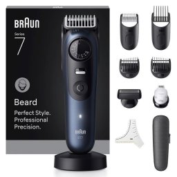 Depiladora barba Braun BeardTrimmer 7 BT7540 ajuste precisión batería recargable