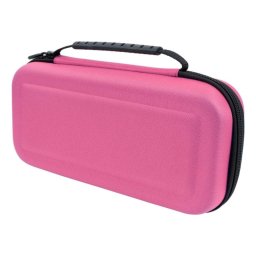 Funda rígida NACON SWITCHNEWPOUCHLPINK protección rosa para Nintendo Switch