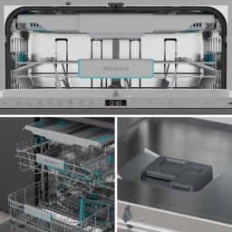 Lavavajillas Hisense HV16A 16 cubiertos A con Quick Wash y AutoDry