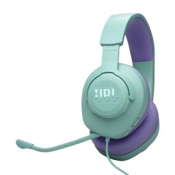 Auriculares JBL Quantum 100M2 con cable Jack 3,5 mm Gaming Micrófono Extraíble Azul Cian