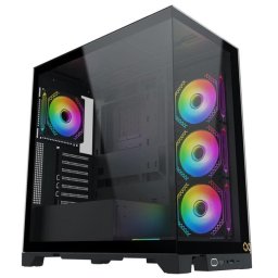 Caja para PC Xigmatek Endorphin Ultra Negra Temprado ARGB ATX MicroATX Mini-ITX