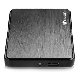 Caja Disco Duro Heden 0-BEHED25USB3 2,5" Plástico Negro USB 3.0 Extraíble