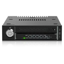 Rack ICY DOCK MB833MK-B V2 para SSD M.2 PCIe en bahía 3,5