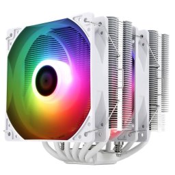 Refrigeración Aire Thermalright Socket Intel/AMD 120mm Peerless Assassin 120 SE Blanco ARGB Doble Torre