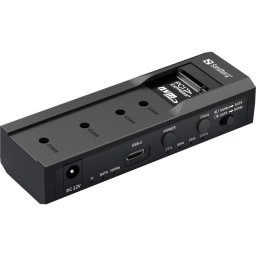 Base de conexión Sandberg 136-49 USB 3.2 Cloner Dock M.2 NVMe SATA SSD/HDD