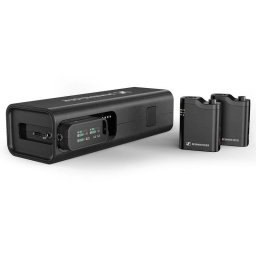 Micrófono Sennheiser 700266 inalámbrico omnidireccional con grabación 32 bits y receptor OLED