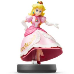 Figura amiibo Nintendo Peach No.2 Multicolor, Super Smash Bros, NFC, 38 g