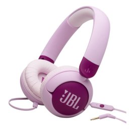 Auriculares JBL Junior 320 con cable Jack 3,5 mm para niños plegables con micrófono morados