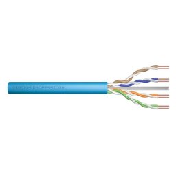 Cable de red DIGITUS DK-1616-A-VH-1 Cat-6A 100 m U/UTP Azul LSZH
