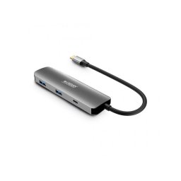 Hub URBAN FACTORY 4 puertos 5 Gbps modelo MHC40UF USB-C HDMI 4K PD 100 W