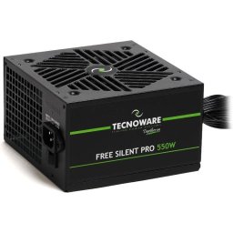 Tecnoware Free Silent Pro ATX 550W para PC Avanzados con Tarjeta Gráfica NVIDIA GeForce GTX - RTX
