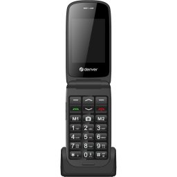 Teléfono móvil Denver BAS-24600L Negro 2.4 pulgadas 4G Bluetooth batería 900 mAh