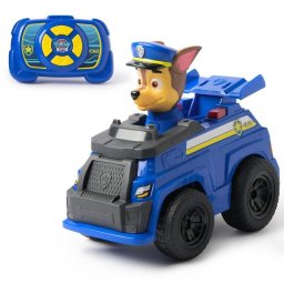 Coche de policía teledirigido Spin Master Paw Patrol Chase luces LED mando fácil