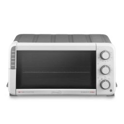 Horno tostador eléctrico De'Longhi EO 12512.WG 12 litros Negro y Blanco con convección y temporizador