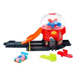 Set de pista y vehículo Hot Wheels City JBM62 multicolor escala 1:64