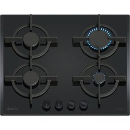 Placa Balay 3ETG664RB Gas 4 Zonas Cristal Templado Negro 60 cm