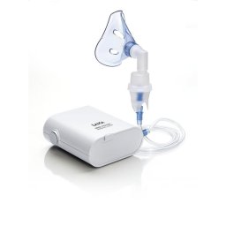 Nebulizador LAICA NE3001 compacto silencioso con máscaras infantil y adulto