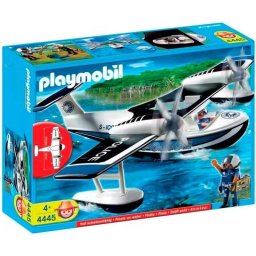 Playmobil City Action 4445 Hidroavión de Policía 4 piezas