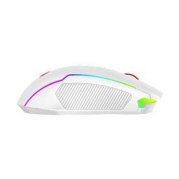 Ratón Redragon M914W-RGB NIX Inalámbrico 3 en 1 1000Hz Blanco RGB 9 Botones
