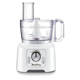 Procesador de alimentos Moulinex FP5441 2,2 L 800 W 25 funciones Blanco Plata Gris