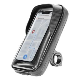 Soporte para manillar Cellularline Rider Shield impermeable 6,7" rotación 360°