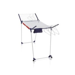 Tendedero Leifheit 81520 plegable azul y blanco compacto