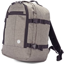 Benzi Bz5771 Mochila De Viaje 24l 40×30×20 Cm, Apta Para Vueling Y Volotea, Compacta, Ligera Y Resistente, Con Cinta Para Maleta, Gris