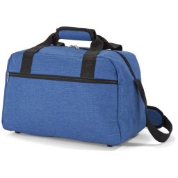 Benzi BZ5528 Bolsa de Viaje 40×20×25cm, 20L, Apta para Ryanair y Vueling, Poliéster Resistente al Agua, Correa Ajustable y Bolsillo Frontal, Azul