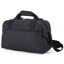 Benzi BZ5528 Bolsa de Viaje 40×20×25cm, 20L, Apta para Ryanair y Vueling, Poliéster Resistente al Agua, Correa Ajustable y Bolsillo Frontal, Negro
