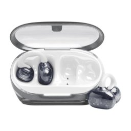 Auriculares JBL Soundgear Clips inalámbricos Bluetooth con Cancelación de Ruido, micrófono y protección IP54, blancos