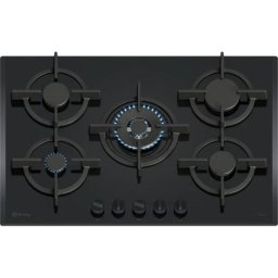 Placa Balay 3ETG676RB Gas 75 cm Vidrio Templado 5 Zonas Wok Integrada Negra