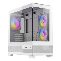 Caja PC Antec CX500M ARGB Mini Tower Blanco Vidrio Templado USB-C