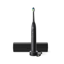 Cepillo dental eléctrico Philips Sonicare 5300 HX7101/02 negro 3 velocidades sensor presión