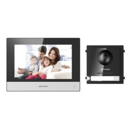 Videoportero Hikvision DS-KIS602 2MP IP65 pantalla 7" PoE WiFi MicroSD