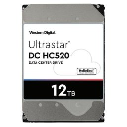 Disco Duro Western Digital Ultrastar DC HC520 12TB HDD 7200rpm 600MB/s Fiabilidad