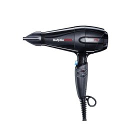 Secador de Pelo Iónico Profesional BaByliss Caruso-HQ 2400W 3 Temperaturas 3 Velocidades con Difusor Negro