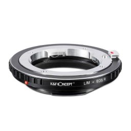 Anillo adaptador K&F Concept Leica M a Canon RF Montura manual latón aluminio
