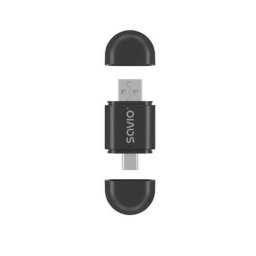 Transmisor de audio inalámbrico Savio TR-17 CarPlay Android Auto USB-A USB-C