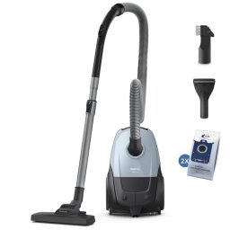 Aspiradora con Bolsa Philips 2000 Series XD1142/10 750W Filtro HEPA 3L Negro Azul