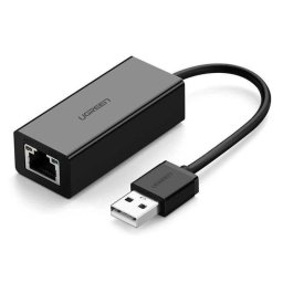 Adaptador de red Ugreen CR110 USB 2.0 a RJ45 compacto y portátil