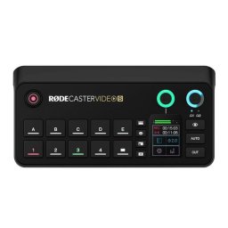 Consola de producción RODE RODECaster Video S FullHD XLR/TRS/HDMI/USB-C
