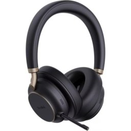 Auriculares Yealink BH76 Plus con cable USB-A/C para oficina, Cancelación de Ruido, micrófono y control para Microsoft Teams, color negro