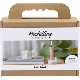 Kit de manualidades Creativ Company 977842 multicolor con herramientas y arcilla