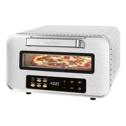 Horno para pizza ProfiCook PC-PO 1323 acero inoxidable 400 °C temporizador digital