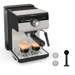 Cafetera Espresso Krups Authentic XP381B 2L 15 Bares con vaporizador de leche