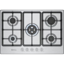 Placa de gas Balay 3ETX565CB 75 cm 5 zonas acero inoxidable autoencendido